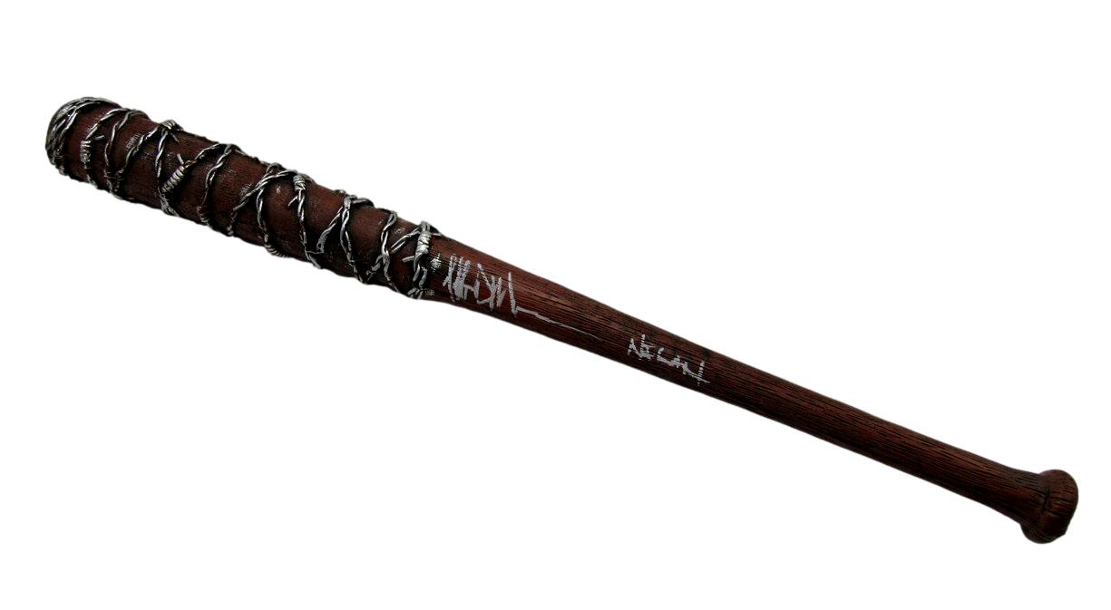 Jeffrey Dean Morgan Negan Autographed Lucille Replica Bat "The Walking Dead" JSA