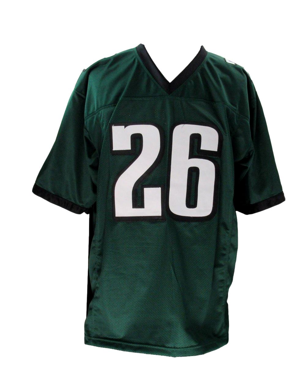 Saquon Barkley Signed/Auto Eagles Green Custom Football Jersey Beckett 192658