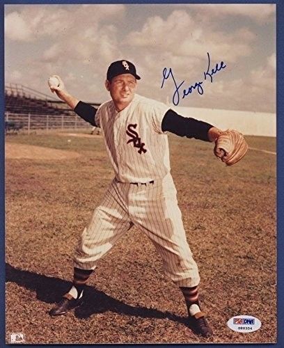 George Kell White Sox Signed 8x10 Photo PSA/DNA 132547