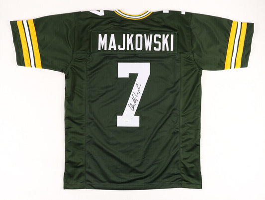 Don Majkowski Signed/Autographed Packers Custom Football Jersey JSA 161643