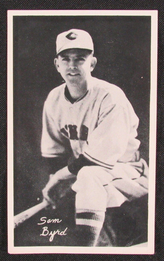 1936 National Chicle Baseball Fine Pen Premium R313 Sam Byrd Cincinnati Reds