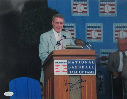 Harry Kalas Philadelphia Phillies Signed/Autographed HOF  11x14 Photo JSA 143102