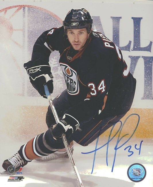 Fernando Pisani Edmonton Oilers Signed/Autographed 8x10 Photo 152655