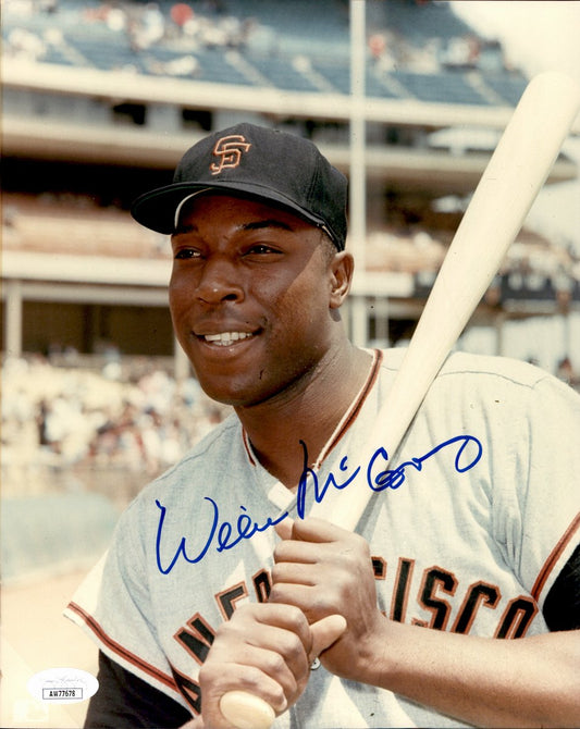 Willie McCovey HOF Signed/Autographed 8x10 Photo San Francisco Giants JSA 191214