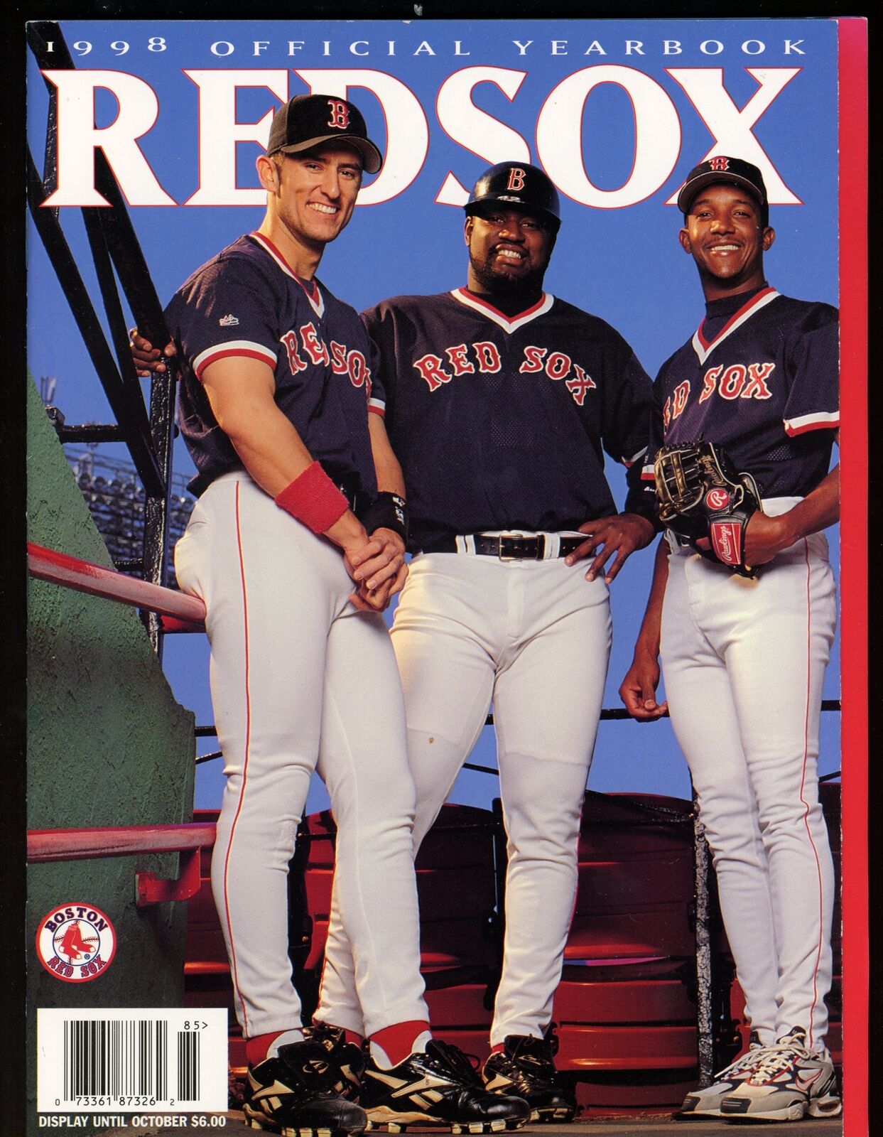 1998 Boston Red Sox Official Yearbook 177670