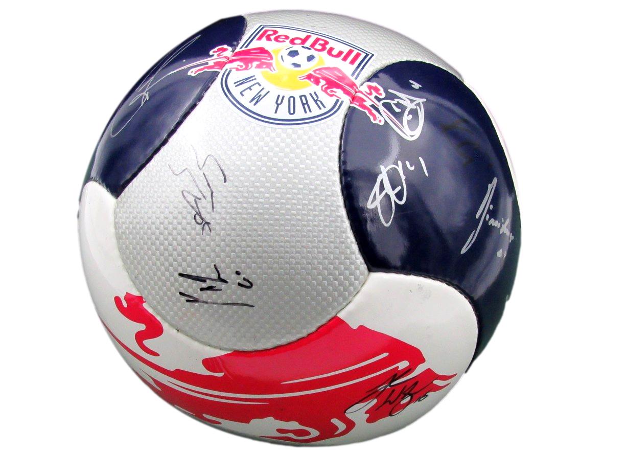 2007-08 New York Red Bulls Team-signed by 17 Players Soccer Ball PSA/DNA 191292