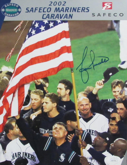 Lou Piniella Signed/Autographed 12x9.5 Photo 2002 Seattle Mariners JSA 191903