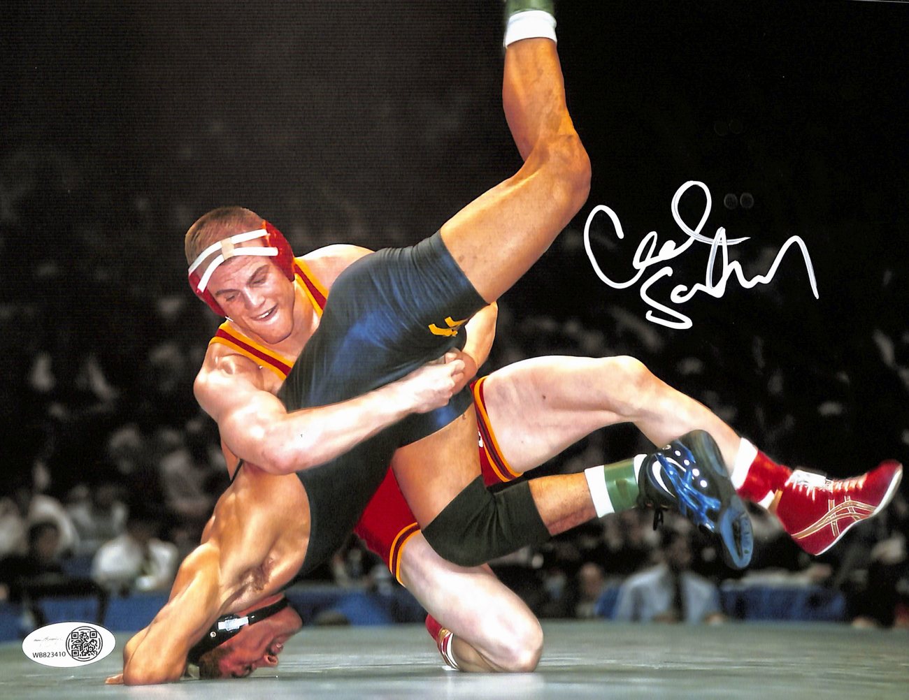 Cael Sanderson Signed/Autographed 8x10 Photo Penn State Wrestling JSA 193169