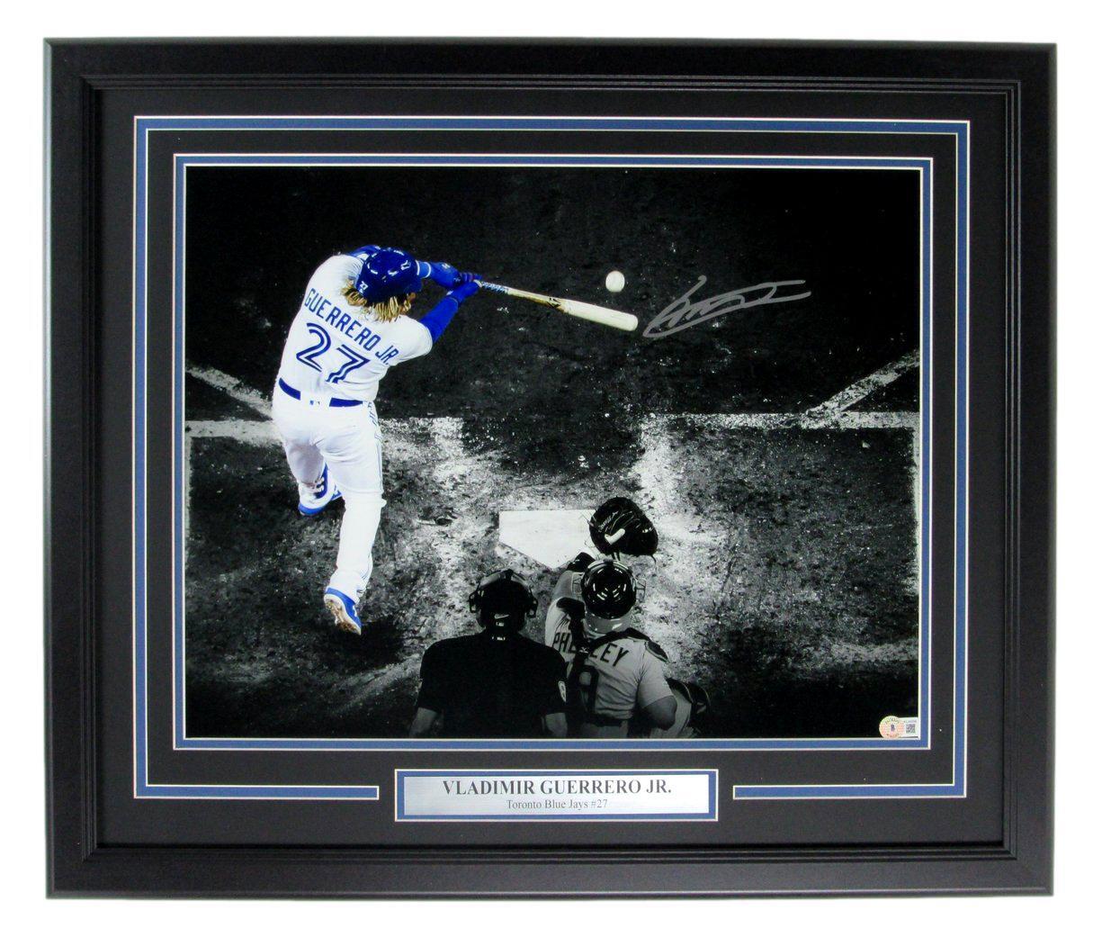 Vladimir Guerrero Jr. Toronto Blue Jays Signed 16x20 Photo Framed Beckett 161717