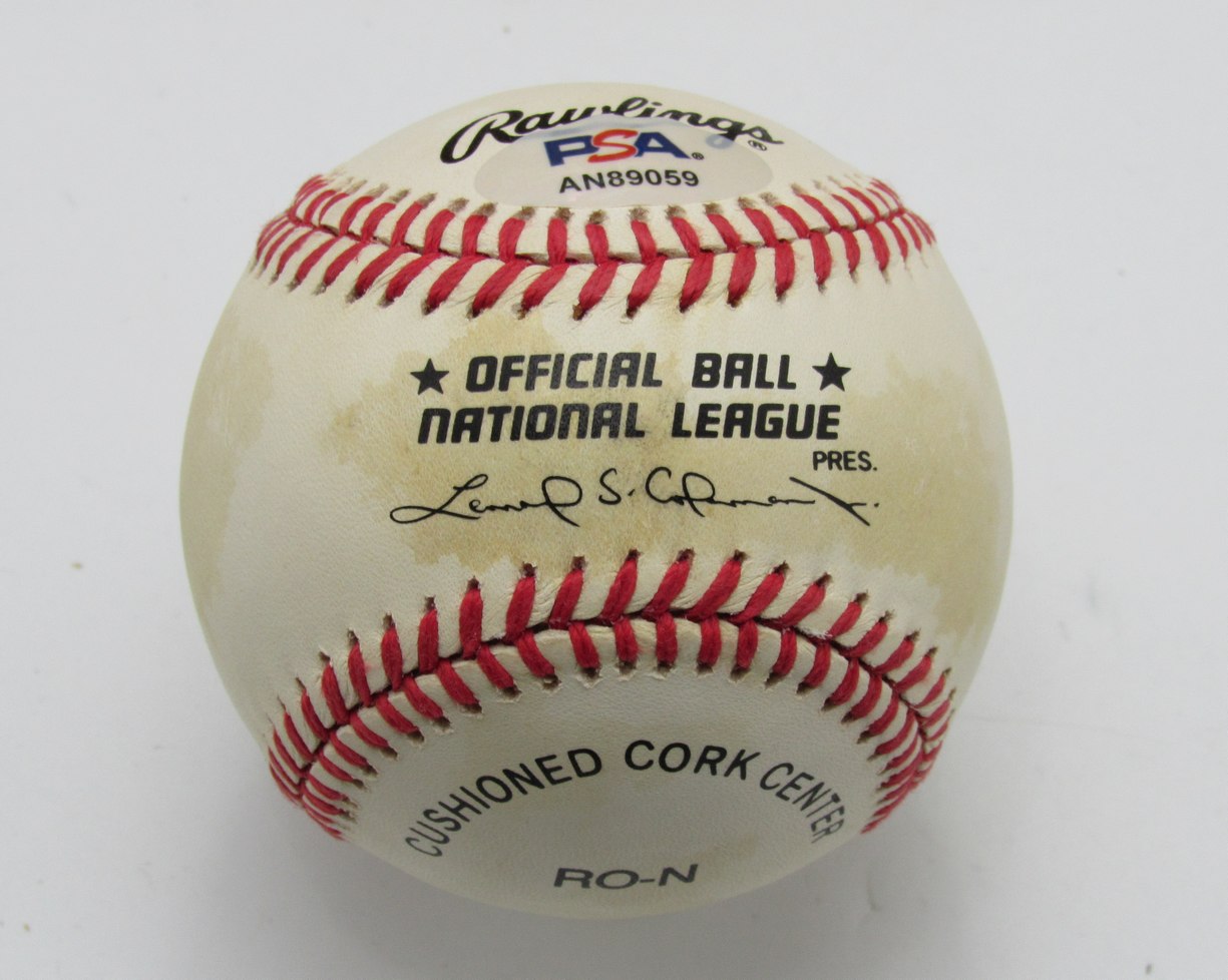 Jim Bunning HOF Signed/Inscr ONL Baseball Philadelphia Phillies PSA/DNA 191674