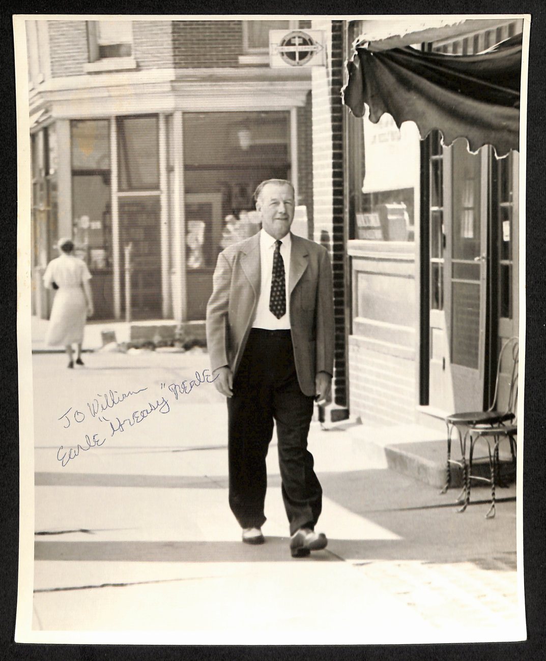 Earle Greasy Neale Signed Vintage 8x10 Photo Philadelphia Eagles JSA 185583