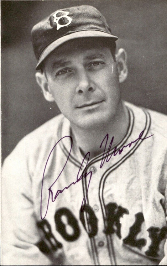 Randy Moore Dodgers d. 1992 Signed/Autographed 3x5  Photo 178650
