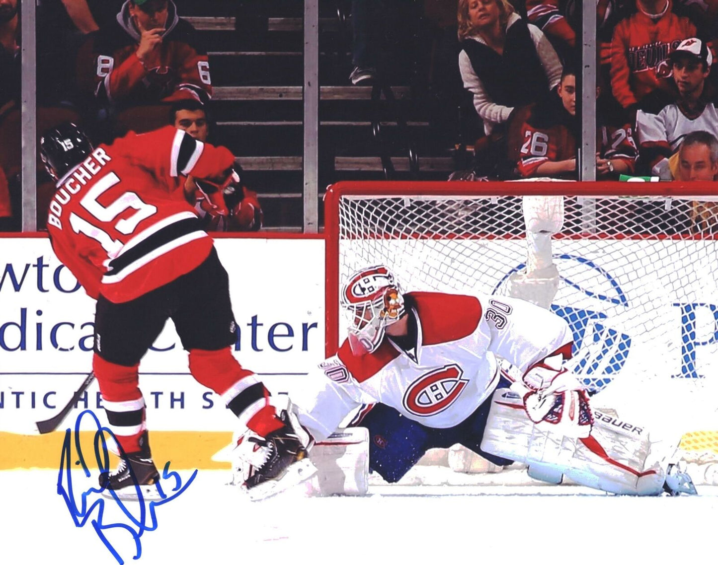 Reid Boucher New Jersey Devils Signed/Autographed 8x10 Photo 152317