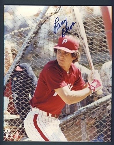 Larry Bowa Phillies Autographed/Signed 8x10 Photo 124547