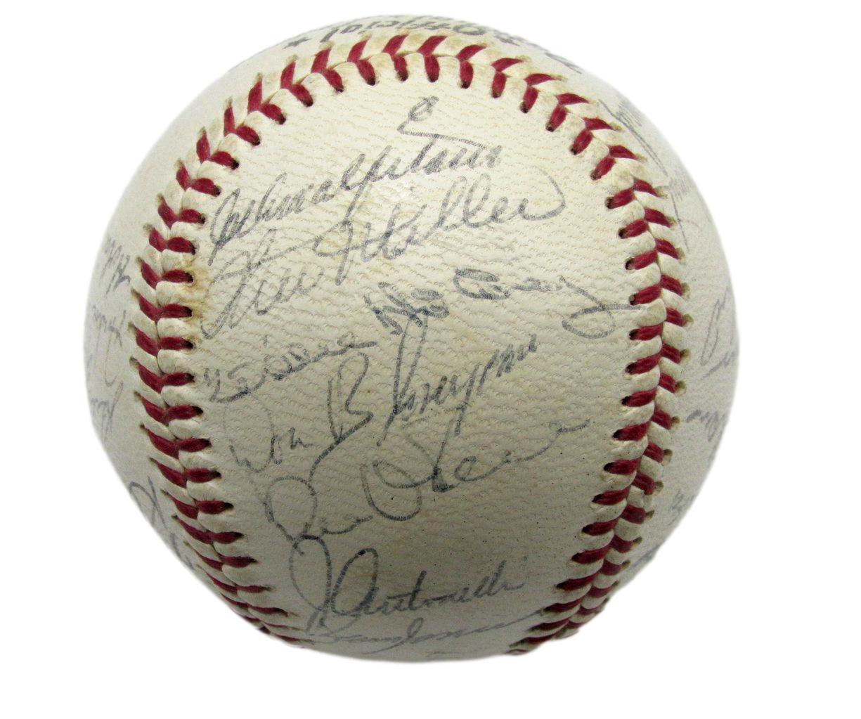 1960 San Francisco Giants Team Signed by 23 ONL Baseball Cepeda HOF 189831