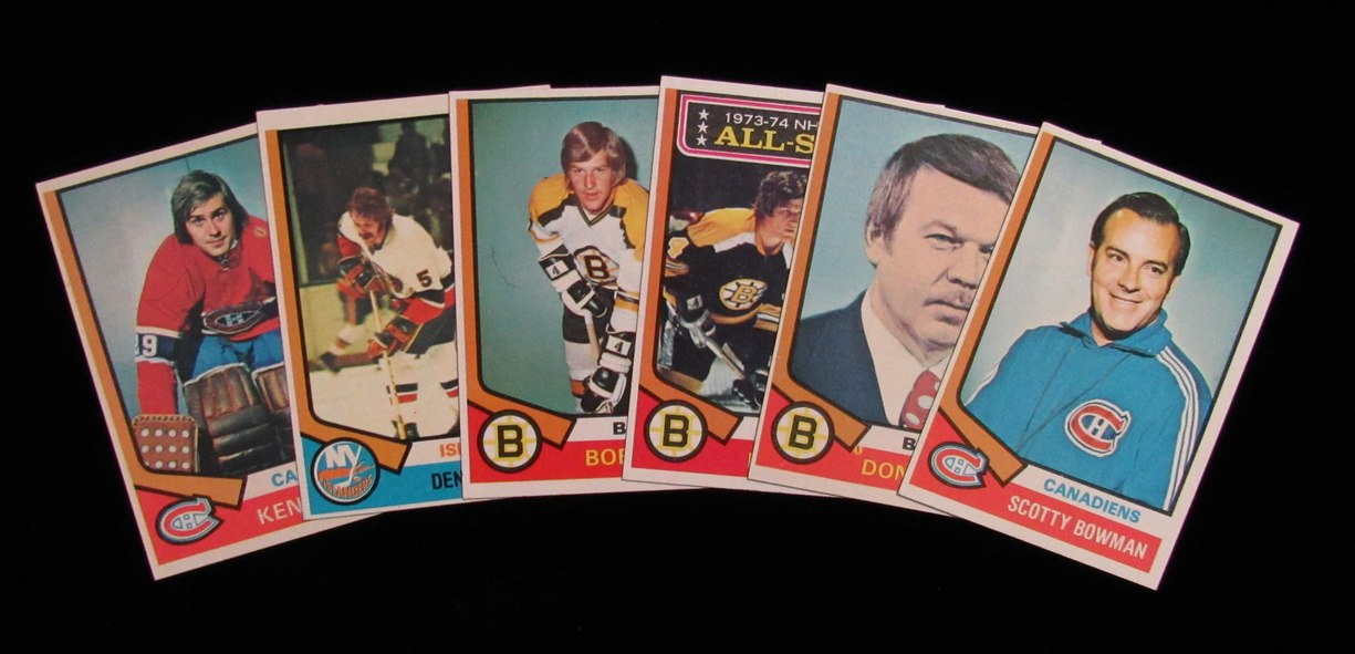 1974-75 Topps Hockey Cards Complete Set (1-264) Bobby Orr/Scotty Bowman 190164