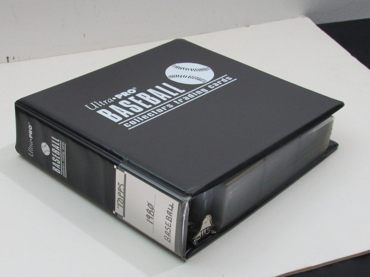 1980 Topps Complete Baseball Set (726) In Binder w/Pages Henderson Ryan 192003