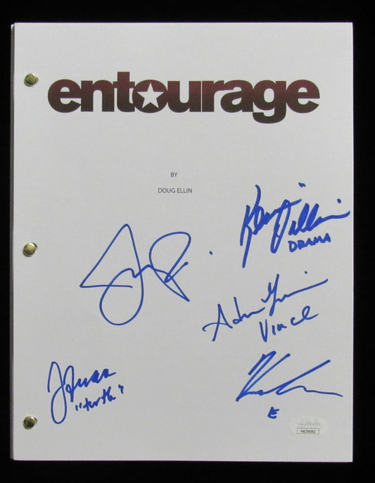 Multi Signed/Autographed "Entourage" HBO TV Show Script JSA 188601