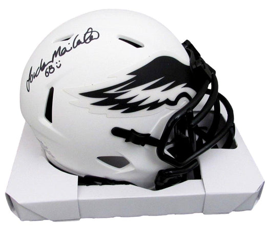 Jordan Mailata Autographed Mini Lunar Eclipse Football Helmet Eagles JSA 183539