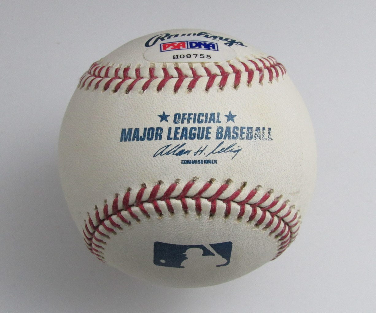 Hawk Taylor Signed/Inscribed OML Baseball Milwaukee Braves PSA/DNA 191633