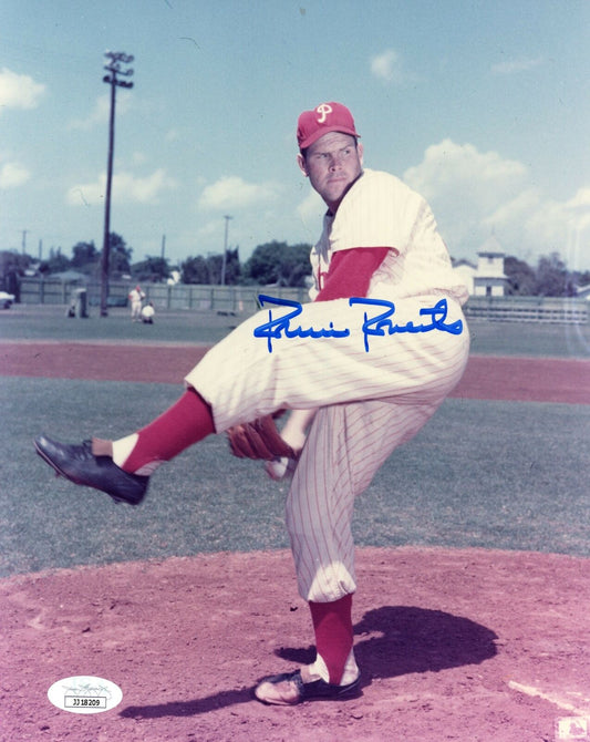 Robin Roberts Phillies HOF Signed/Autographed 8x10 Photo JSA 154479