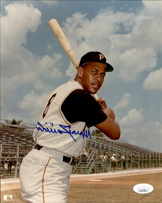 Willie Stargell HOF Signed/Autographed 8x10 Photo Pittsburgh Pirates JSA 191112