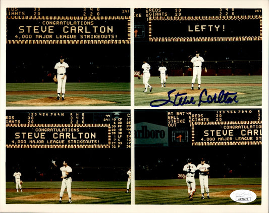 Steve Carlton HOF Signed/Autographed 8x10 Photo San Francisco Giants JSA 191514