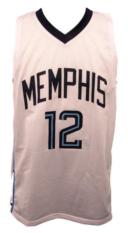 Ja Morant Autographed White Custom Basketball Jersey Memphis Grizzlies Beckett