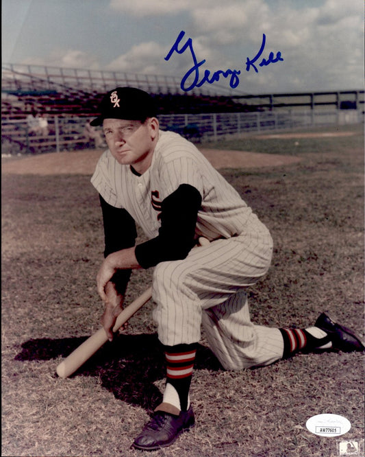 George Kell HOF Signed/Autographed 8x10 Photo Chicago White Sox JSA 191386