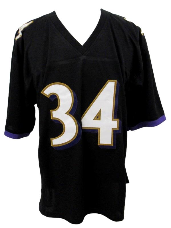 Keaton Mitchell Signed Black Custom Football Jersey Ravens Beckett 186242