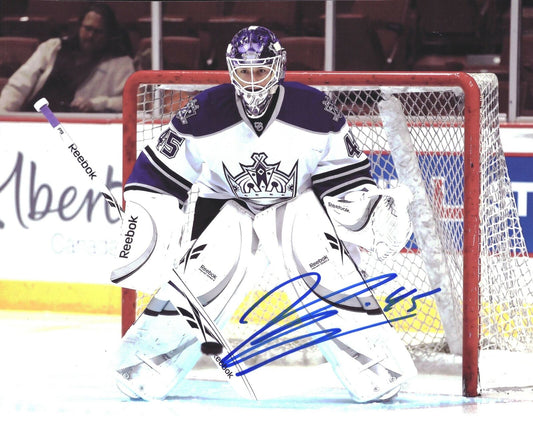 Jonathan Bernier Los Angeles Kings Signed/Autographed 8x10 Photo 152197