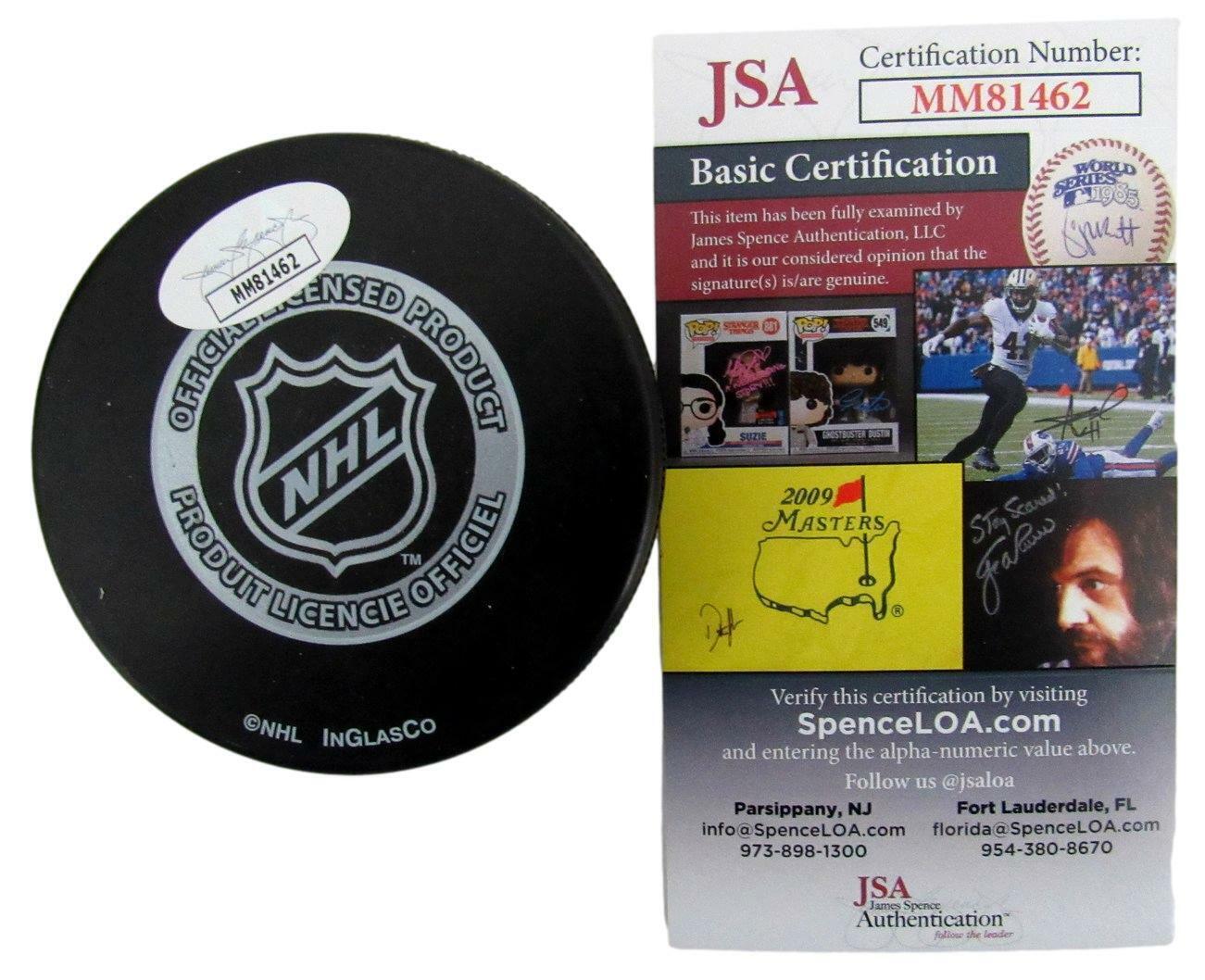 Gary Dornhoefer Signed/Autographed Philadelphia Flyers Hockey Puck JSA 1583315