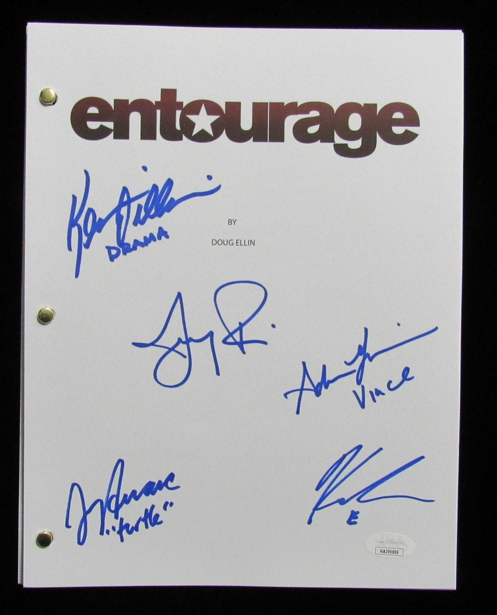 Multi Signed/Autographed "Entourage" HBO TV Show Script JSA 188600