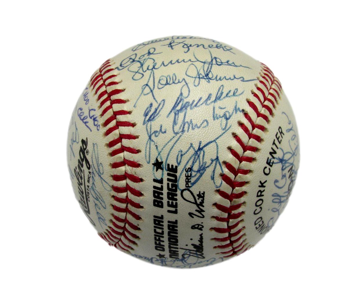 1962 Mets Team Signed/Autographed (35) ONL Baseball Ashburn HOF JSA 191733