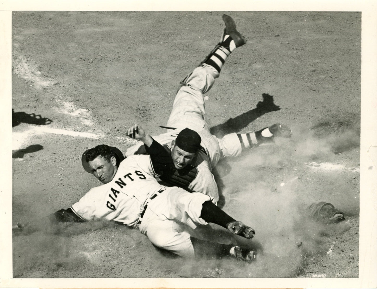 Al Dark 7x9 B/W 1953 Press Wire Photo New York Giants