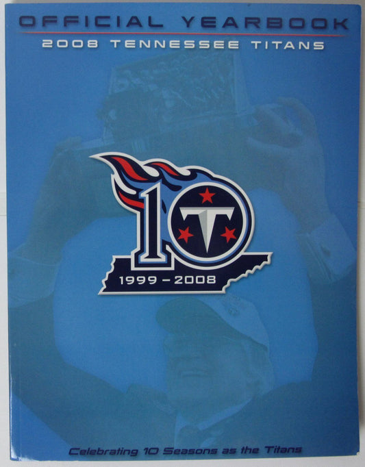 2008 Tennessee Titans Football Official Yearbook 145624