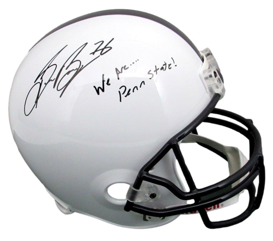 Saquon Barkley Signed/Inscr Full Size Replica Helmet Penn State PSA/DNA 183512