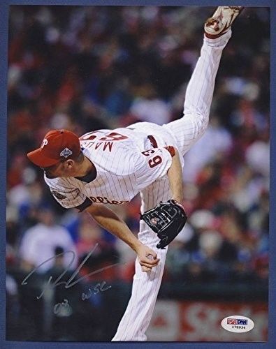 Ryan Madson Philadelphia Phillies Signed 8x10 Photo PSA/DNA