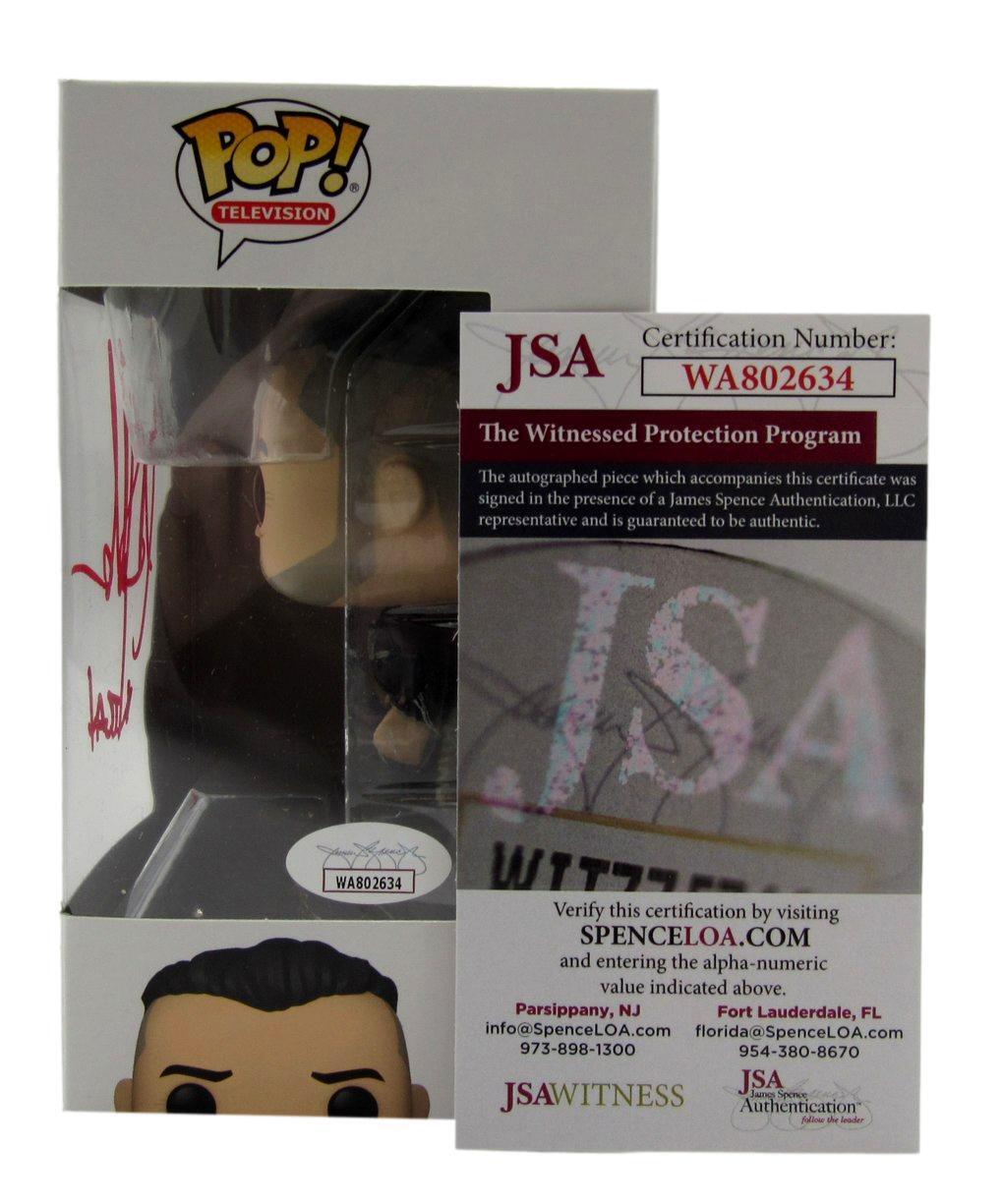 Jeffrey Dean Morgan Negan Signed Funko Pop! 1158 The Walking Dead JSA 179426