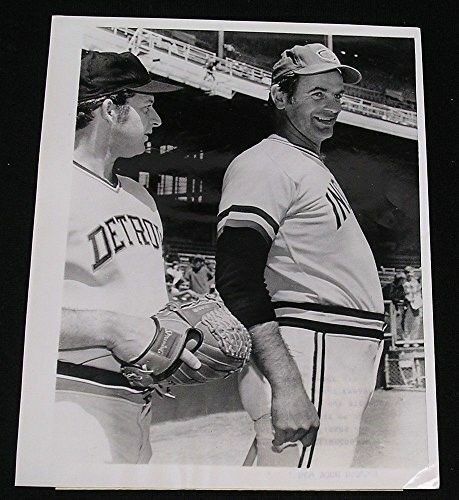 1972 Gaylord Perry/-Mickey Lolich Wire/Press Photo 8X10