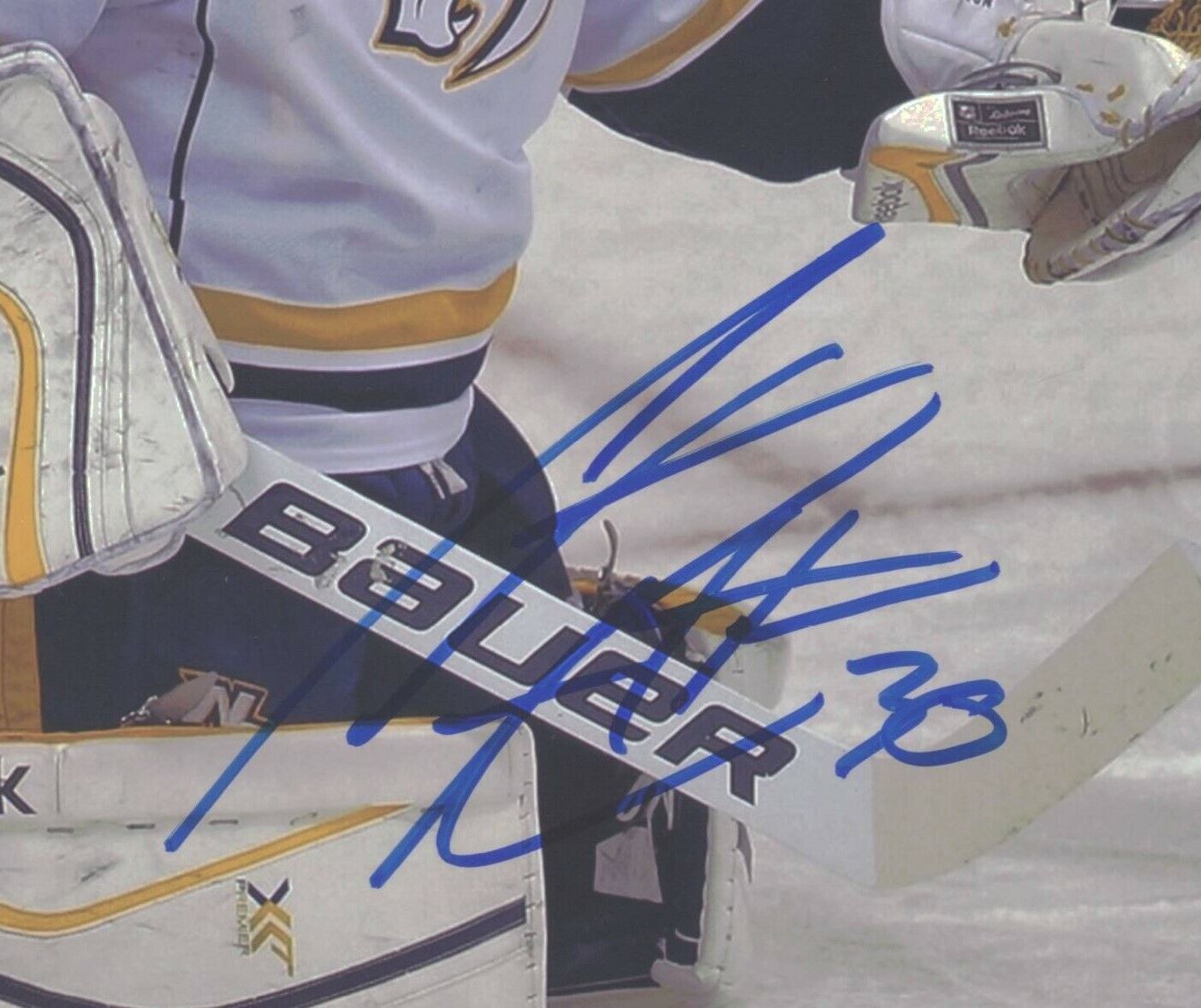 Carter Hutton Nashville Predators Signed/Autographed 8x10 Photo 152683