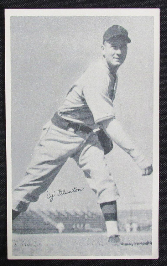 1936 National Chicle Baseball Fine Pen Premium R313 Cy Blanton Pirates