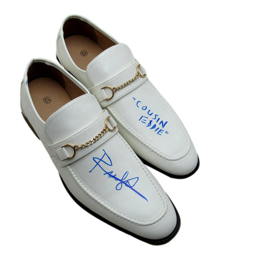 Randy Quaid Autographed White Shoes Cousin Eddie "Christmas Vacation" JSA 186278