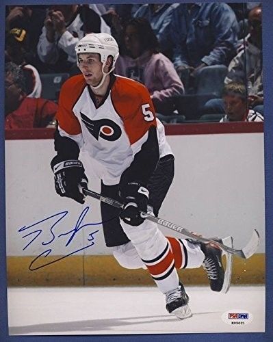 Braydon Coburn Flyers Signed/Auto 8X10 Photo PSA/DNA 132600