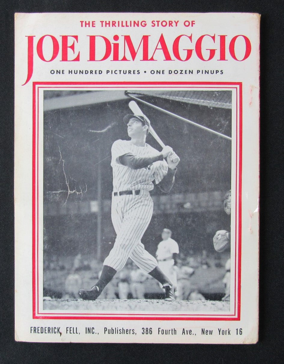 1950 The Thrilling Story of Joe DiMaggio Book New York Yankees 183841