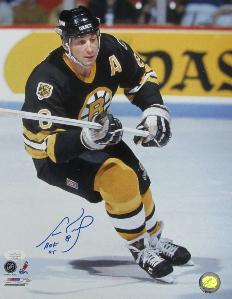 Cam Neely HOF Signed/Inscribed 11x14 Photo Boston Bruins JSA 186139