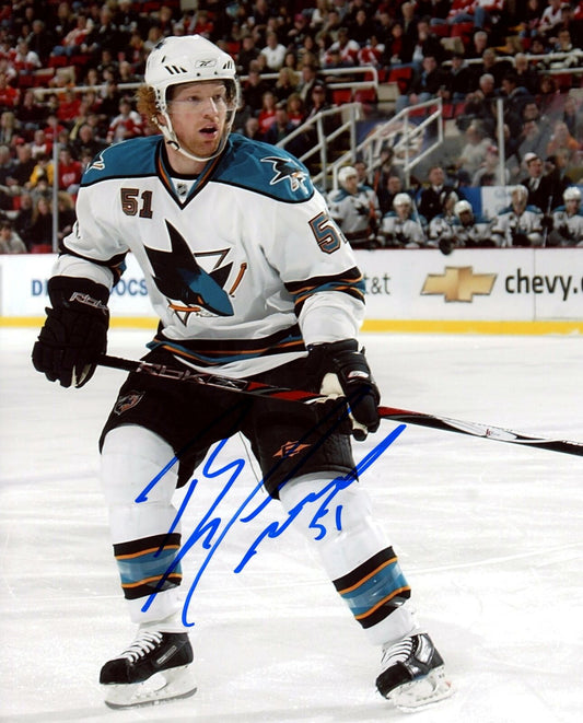 Brian Campbell San Jose Sharks Signed/Autographed 8x10 Photo 153384