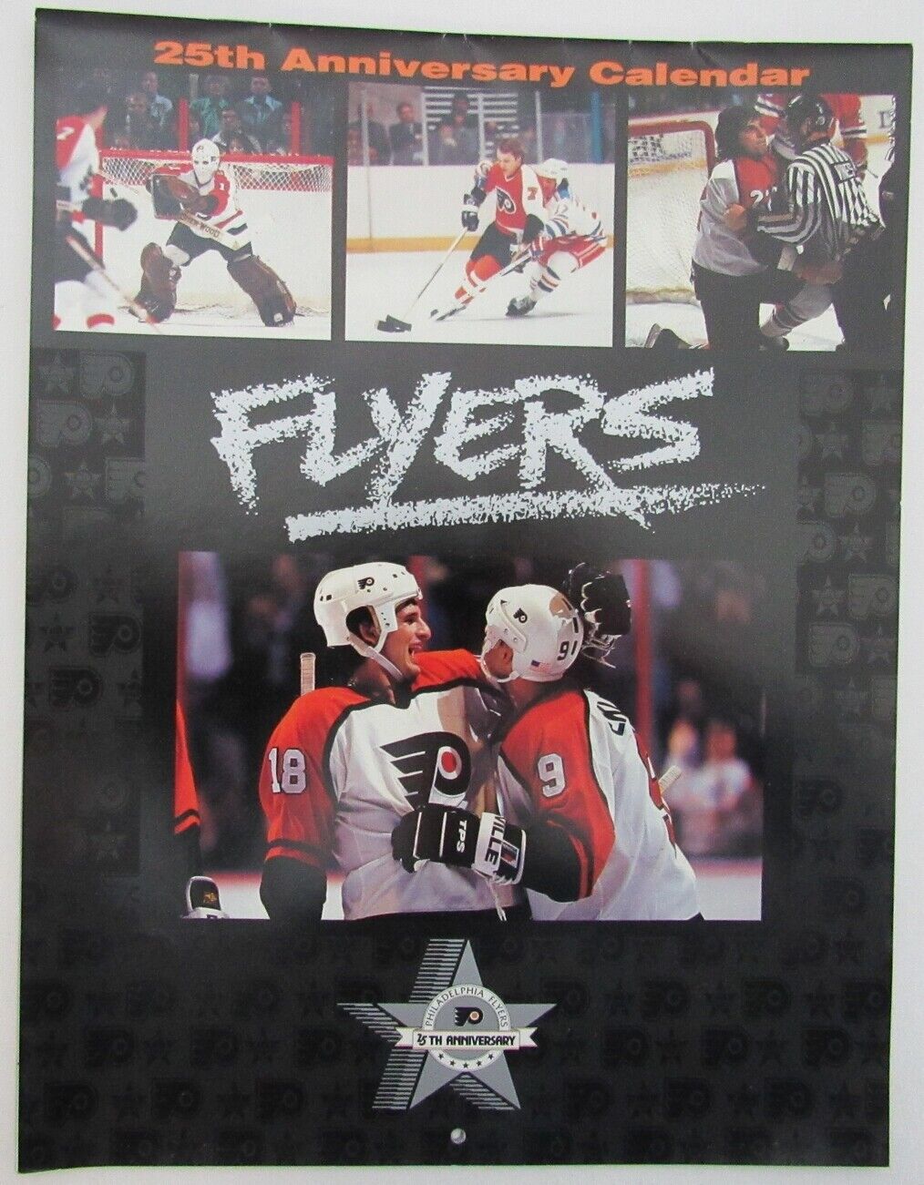 Lot of 5 Vintage 1980's-90's Philadelphia Flyers Calendars 86/87/88/89/91 157807