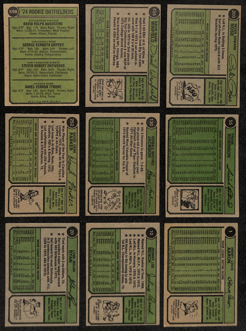 1974 Topps Baseball Card Complete Set w/Traded and Checklists (1-660+) 191954