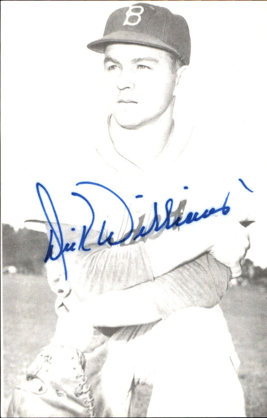 Dick Williams Dodgers d. 2011 Signed/Autographed 3x5  Photo 179337